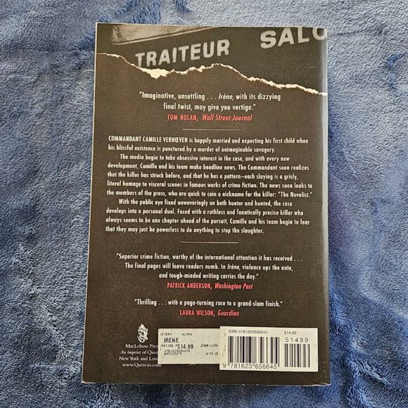 Irene by Pierre Lemaitre  - Camille Verhœven Series Book #1 - Picture 7 of 7